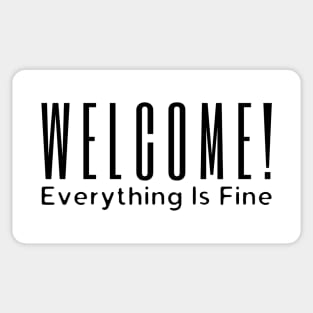 Welcome To The Good Place Sticker